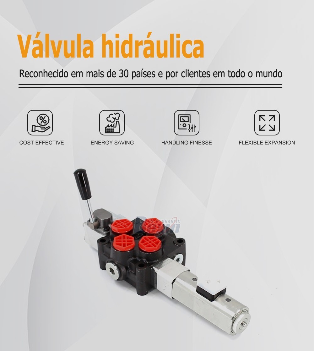 Factory Wholesale Q45 Solenoid and Manual 1 Spool Monoblock Valve